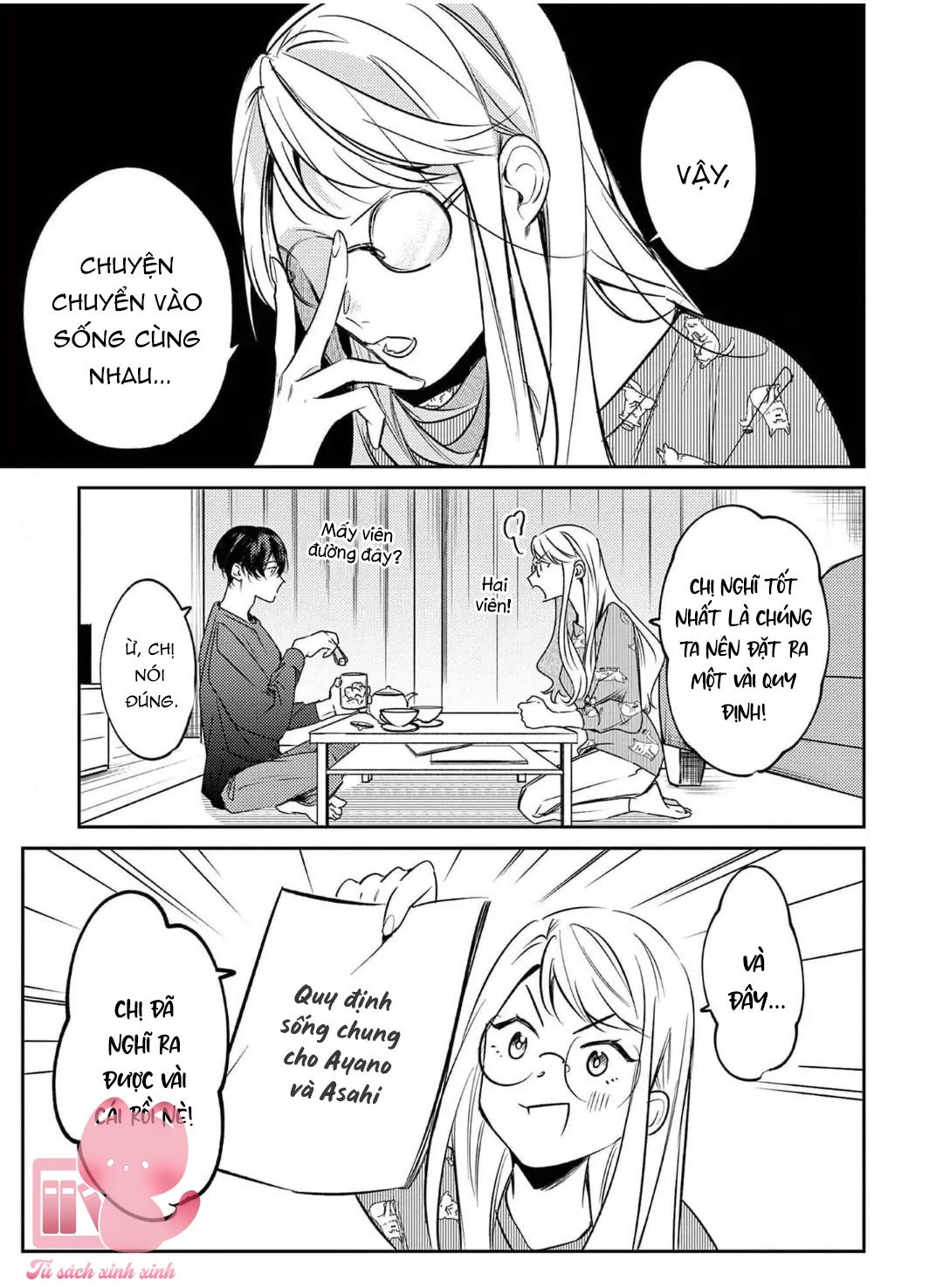 Sống Với Asahi-kun Khiến Tôi Bị Ngộp Thở Bởi Tình Yêu Chap 3 - Trang 2