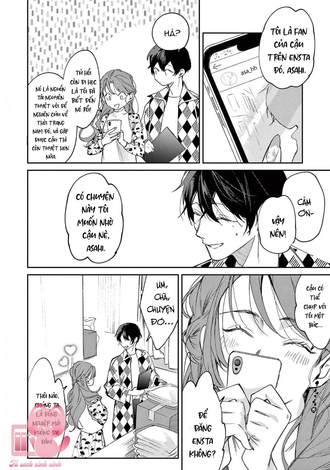 Sống Với Asahi-kun Khiến Tôi Bị Ngộp Thở Bởi Tình Yêu Chap 2 - Trang 2