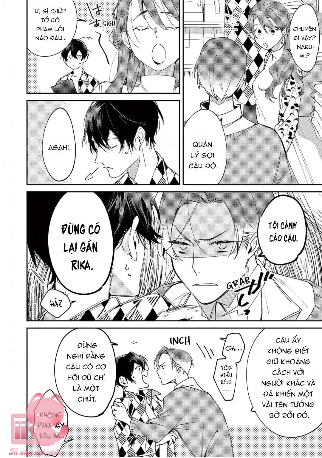 Sống Với Asahi-kun Khiến Tôi Bị Ngộp Thở Bởi Tình Yêu Chap 2 - Trang 2