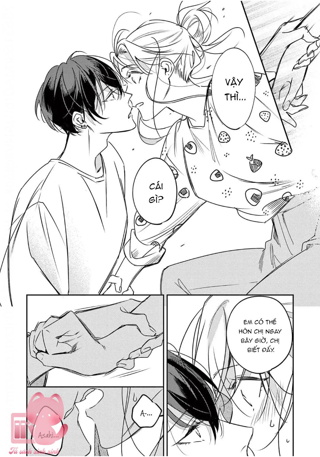 Sống Với Asahi-kun Khiến Tôi Bị Ngộp Thở Bởi Tình Yêu Chap 3 - Trang 2