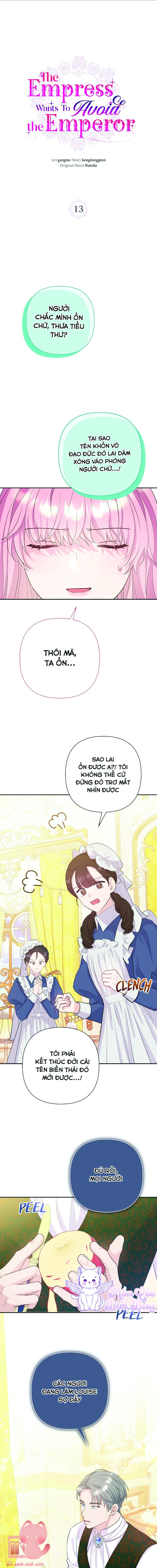 Tuy Là Hoàng Hậu, Nhưng Tôi Muốn Né Hoàng Đế Chapter 13 - Next Chapter 14