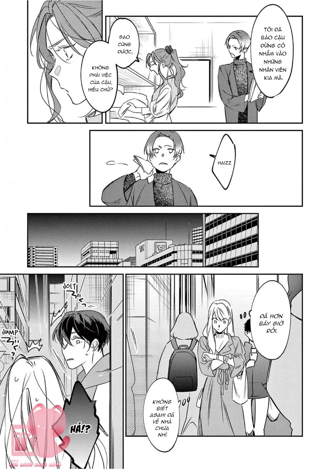 Sống Với Asahi-kun Khiến Tôi Bị Ngộp Thở Bởi Tình Yêu Chap 3 - Trang 2