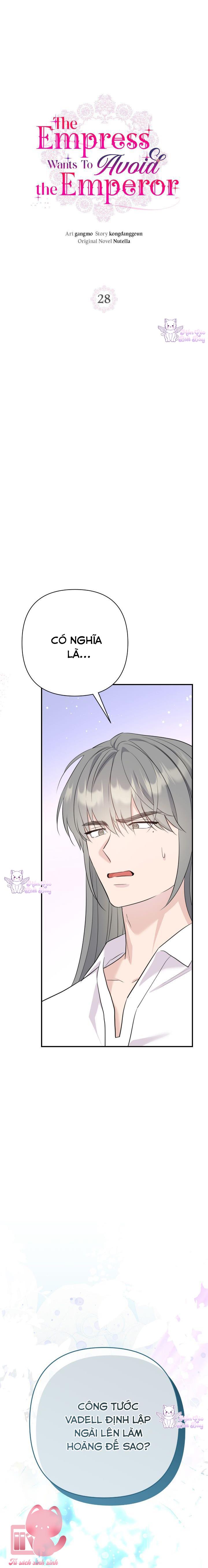 Tuy Là Hoàng Hậu, Nhưng Tôi Muốn Né Hoàng Đế Chapter 28 - Trang 4