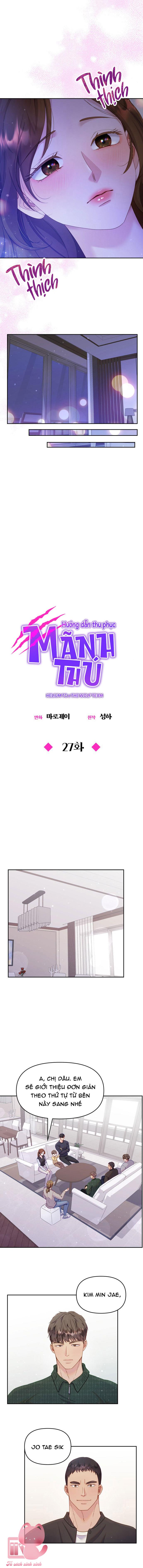 Hướng Dẫn Thu Phục Mãnh Thú Chap 27 - Trang 4