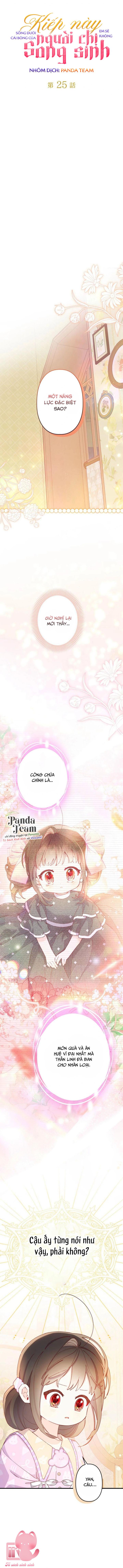 Kiếp Này Em Sẽ Không Sống Dưới Cái Bóng Của Người Chị Song Sinh Chap 25 - Next Chap 26