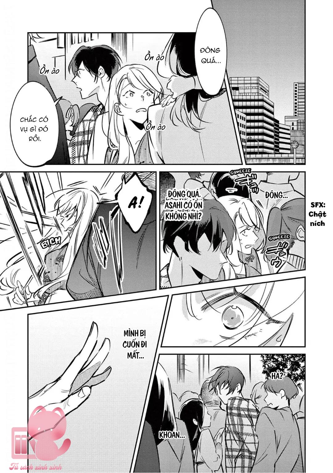 Sống Với Asahi-kun Khiến Tôi Bị Ngộp Thở Bởi Tình Yêu Chap 4 - Trang 2