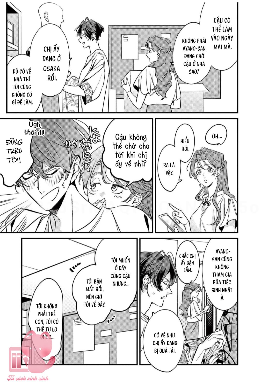 Sống Với Asahi-kun Khiến Tôi Bị Ngộp Thở Bởi Tình Yêu Chap 10 - Trang 2