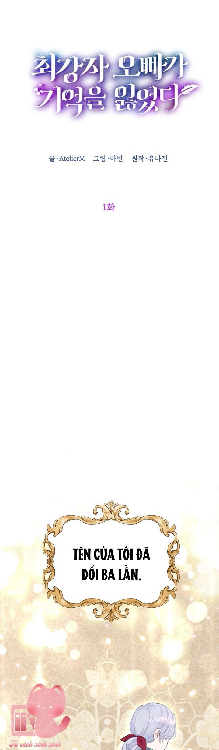 Người Anh Trai Mạnh Nhất Của Tôi Đã Mất Trí Nhớ Chap 1 - Trang 4