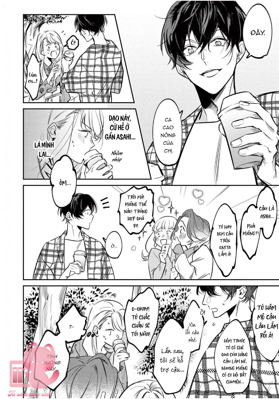 Sống Với Asahi-kun Khiến Tôi Bị Ngộp Thở Bởi Tình Yêu Chap 4 - Trang 2