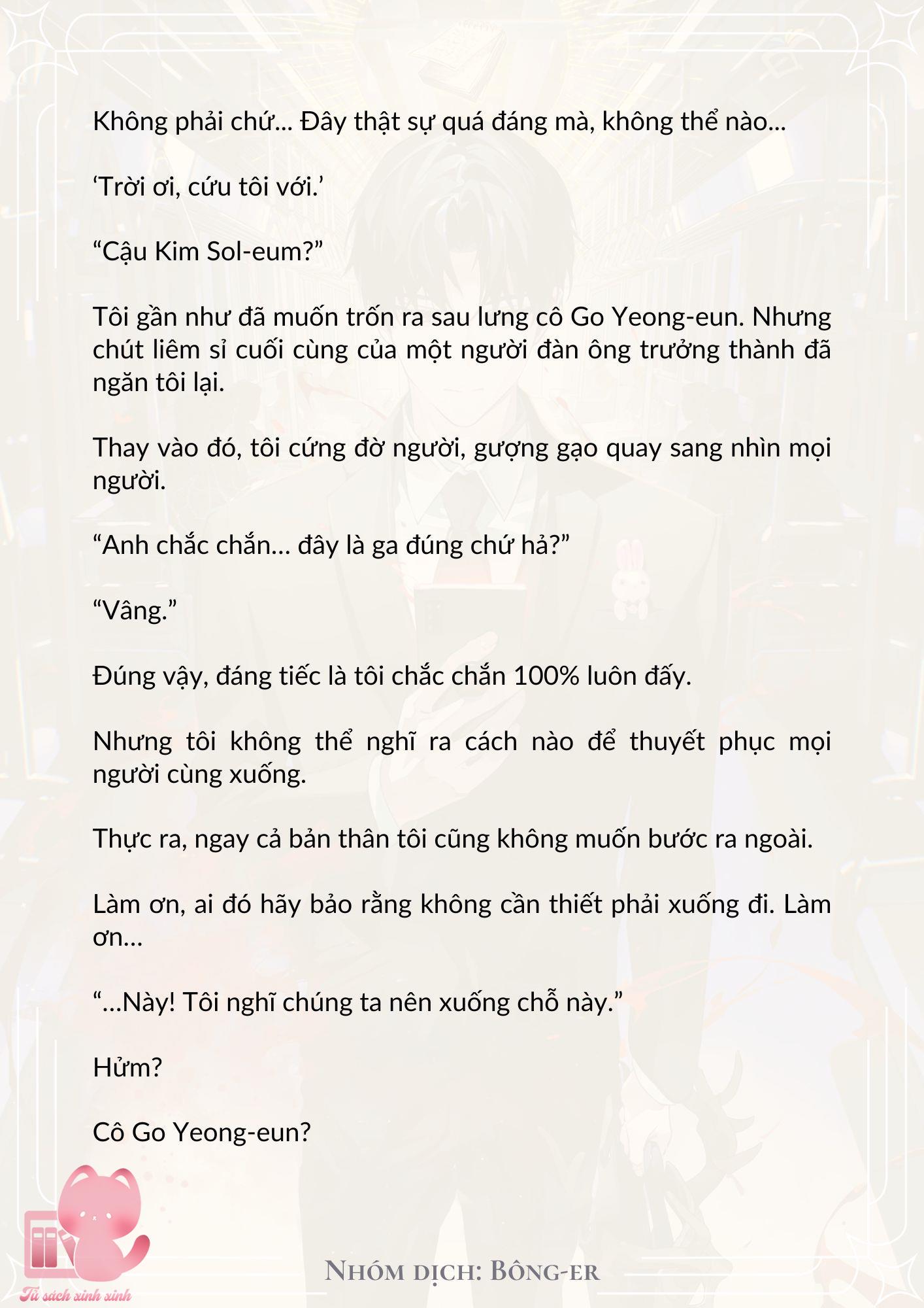 Dù Rơi Vào Truyện Kinh Dị Tôi Vẫn Phải Đi Làm Chap 4 - Trang 2