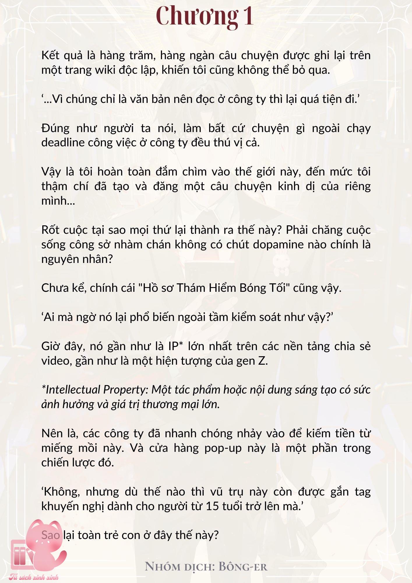 Dù Rơi Vào Truyện Kinh Dị Tôi Vẫn Phải Đi Làm Chap 1 - Trang 2