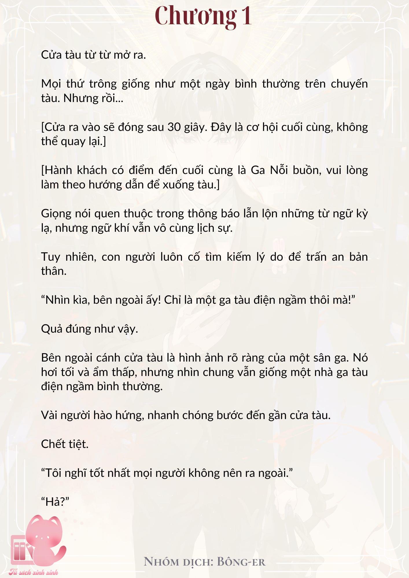 Dù Rơi Vào Truyện Kinh Dị Tôi Vẫn Phải Đi Làm Chap 1 - Trang 2