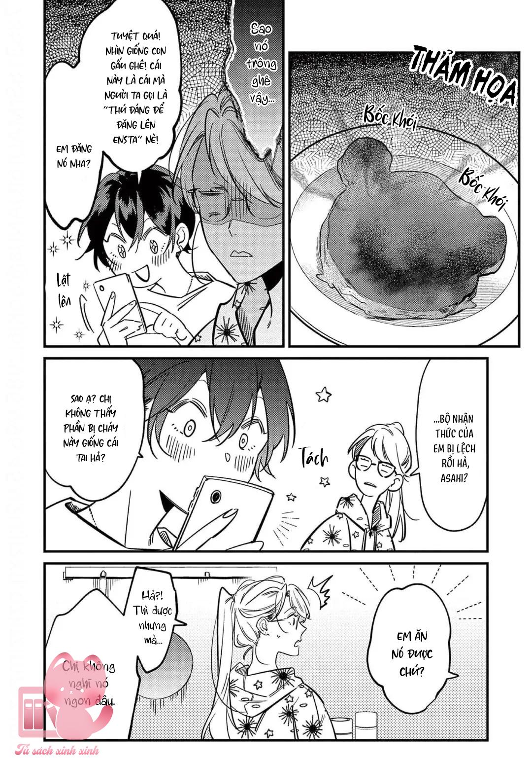 Sống Với Asahi-kun Khiến Tôi Bị Ngộp Thở Bởi Tình Yêu Chap 7 - Trang 2