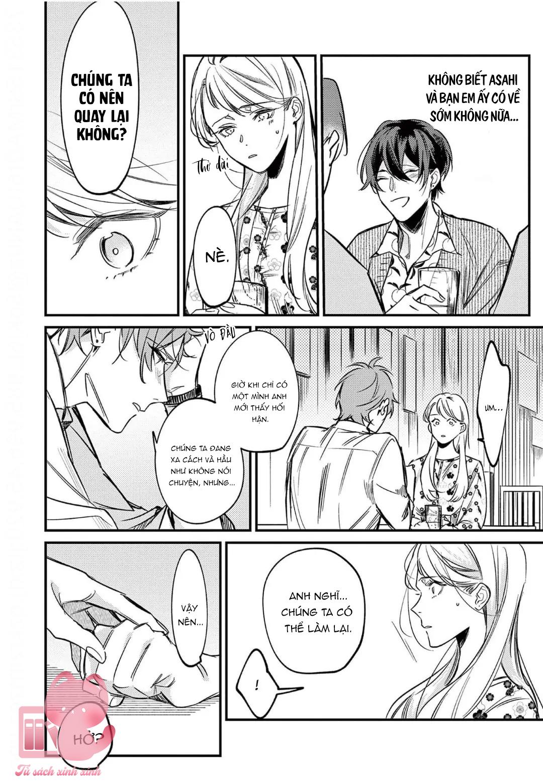Sống Với Asahi-kun Khiến Tôi Bị Ngộp Thở Bởi Tình Yêu Chap 5 - Trang 2