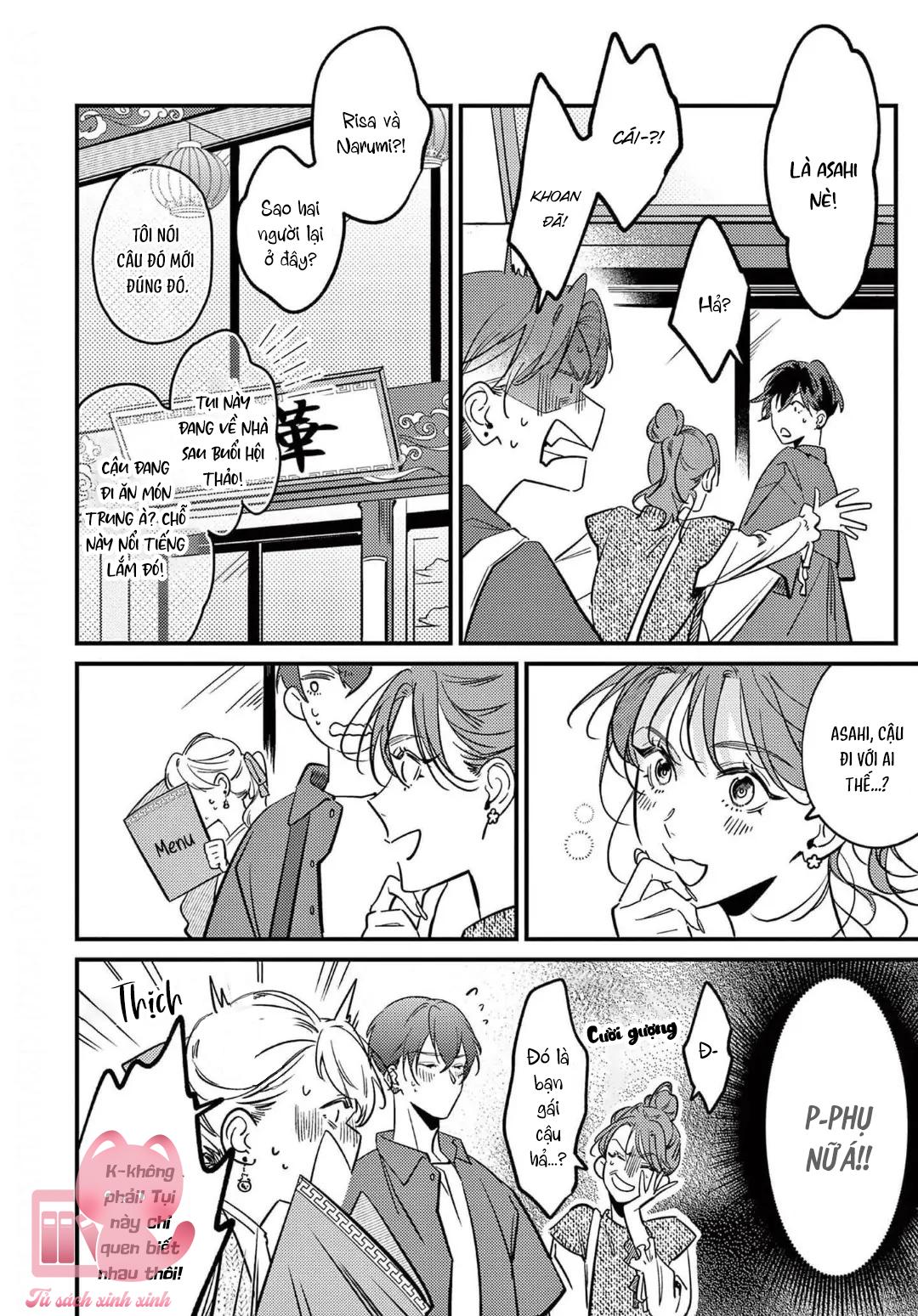 Sống Với Asahi-kun Khiến Tôi Bị Ngộp Thở Bởi Tình Yêu Chap 7 - Trang 2