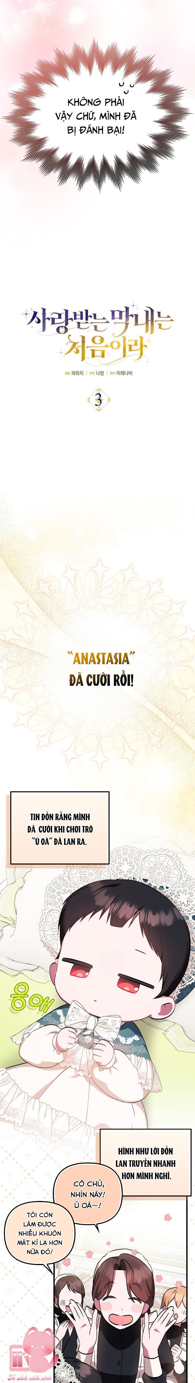 Lần Đầu Tiên Được Yêu Thương Chapter 3 - Trang 4