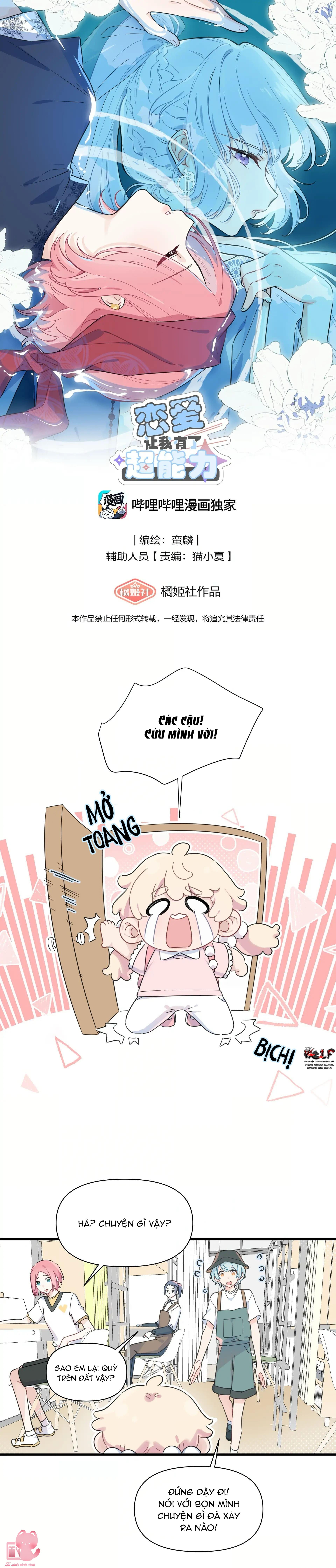 Yêu Đương Khiến Tôi Có Siêu Năng Lực Chap 28 - Trang 3