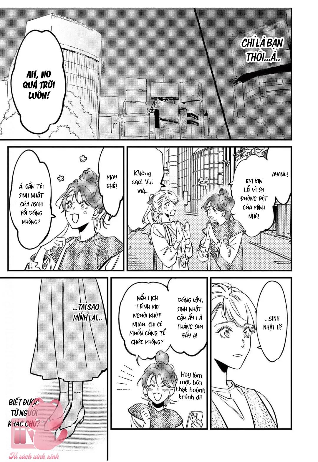 Sống Với Asahi-kun Khiến Tôi Bị Ngộp Thở Bởi Tình Yêu Chap 7 - Trang 2