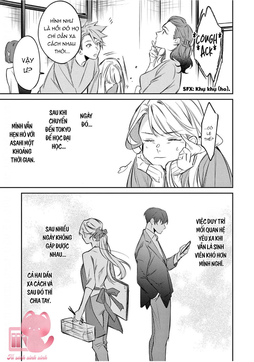 Sống Với Asahi-kun Khiến Tôi Bị Ngộp Thở Bởi Tình Yêu Chap 3 - Trang 2