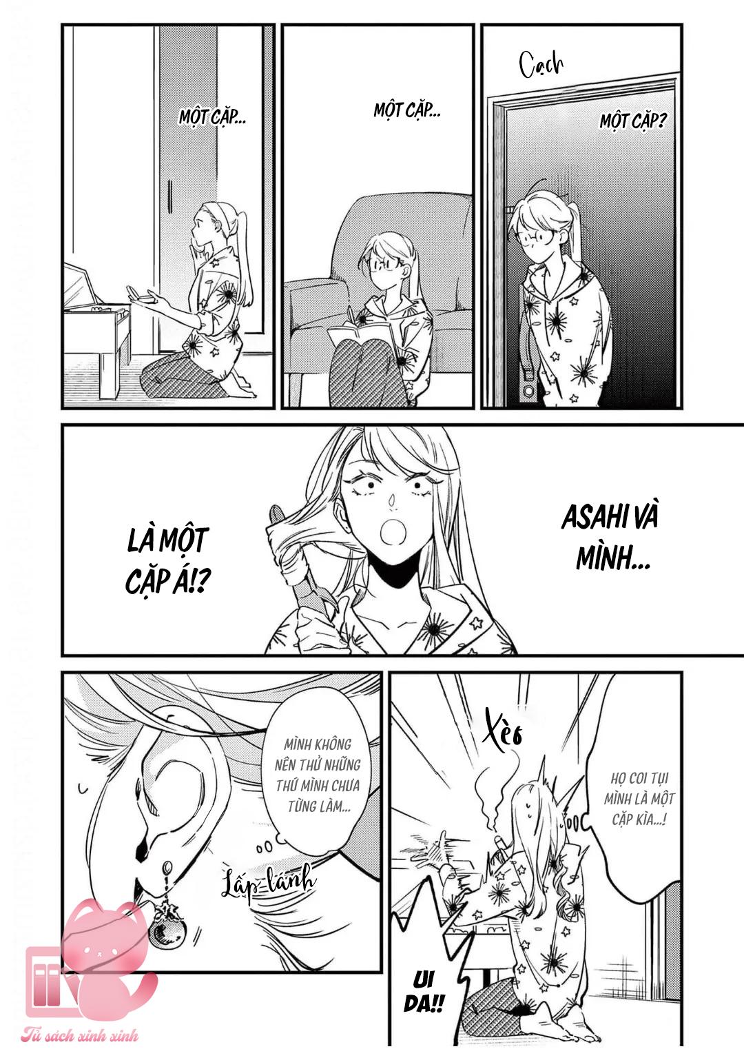 Sống Với Asahi-kun Khiến Tôi Bị Ngộp Thở Bởi Tình Yêu Chap 7 - Trang 2