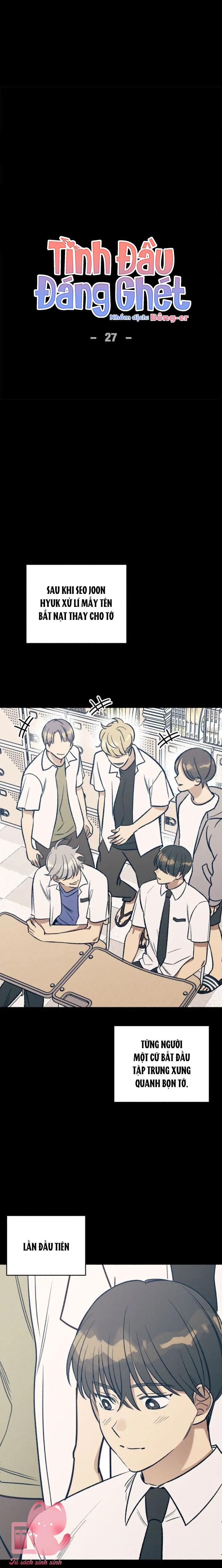 Tình Đầu Đáng Ghét Chap 27 - Trang 2