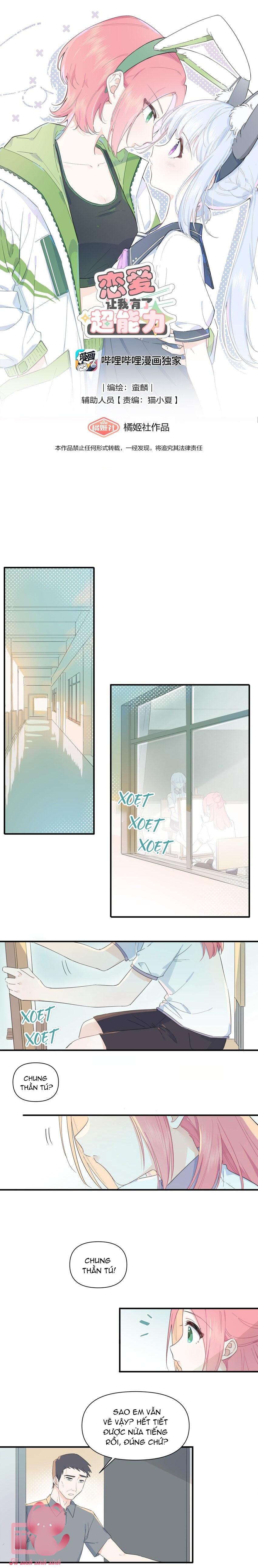 Yêu Đương Khiến Tôi Có Siêu Năng Lực Chap 5 - Trang 3