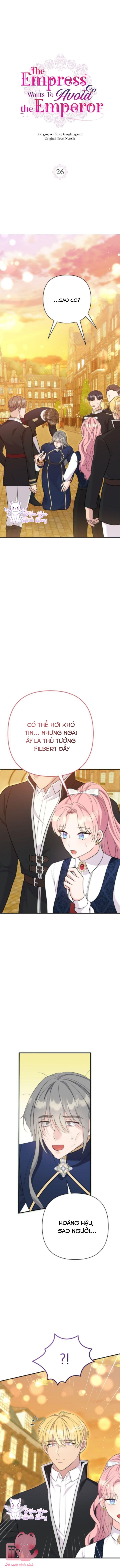 Tuy Là Hoàng Hậu, Nhưng Tôi Muốn Né Hoàng Đế Chapter 26 - Trang 4