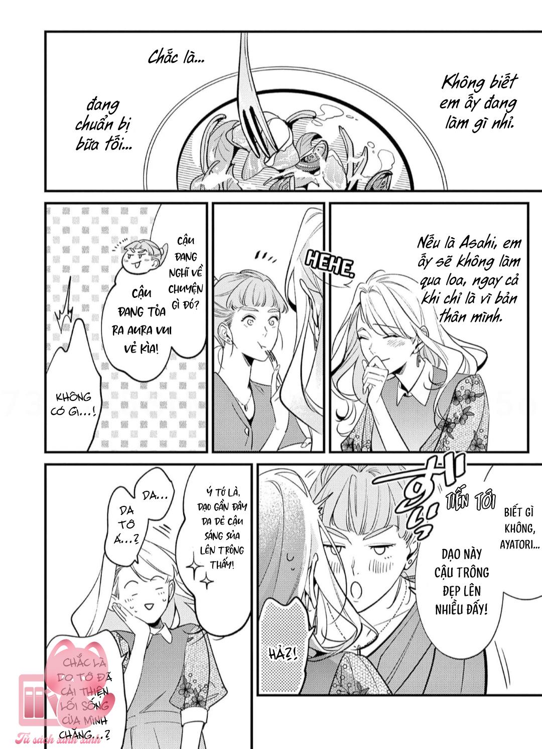 Sống Với Asahi-kun Khiến Tôi Bị Ngộp Thở Bởi Tình Yêu Chap 10 - Trang 2