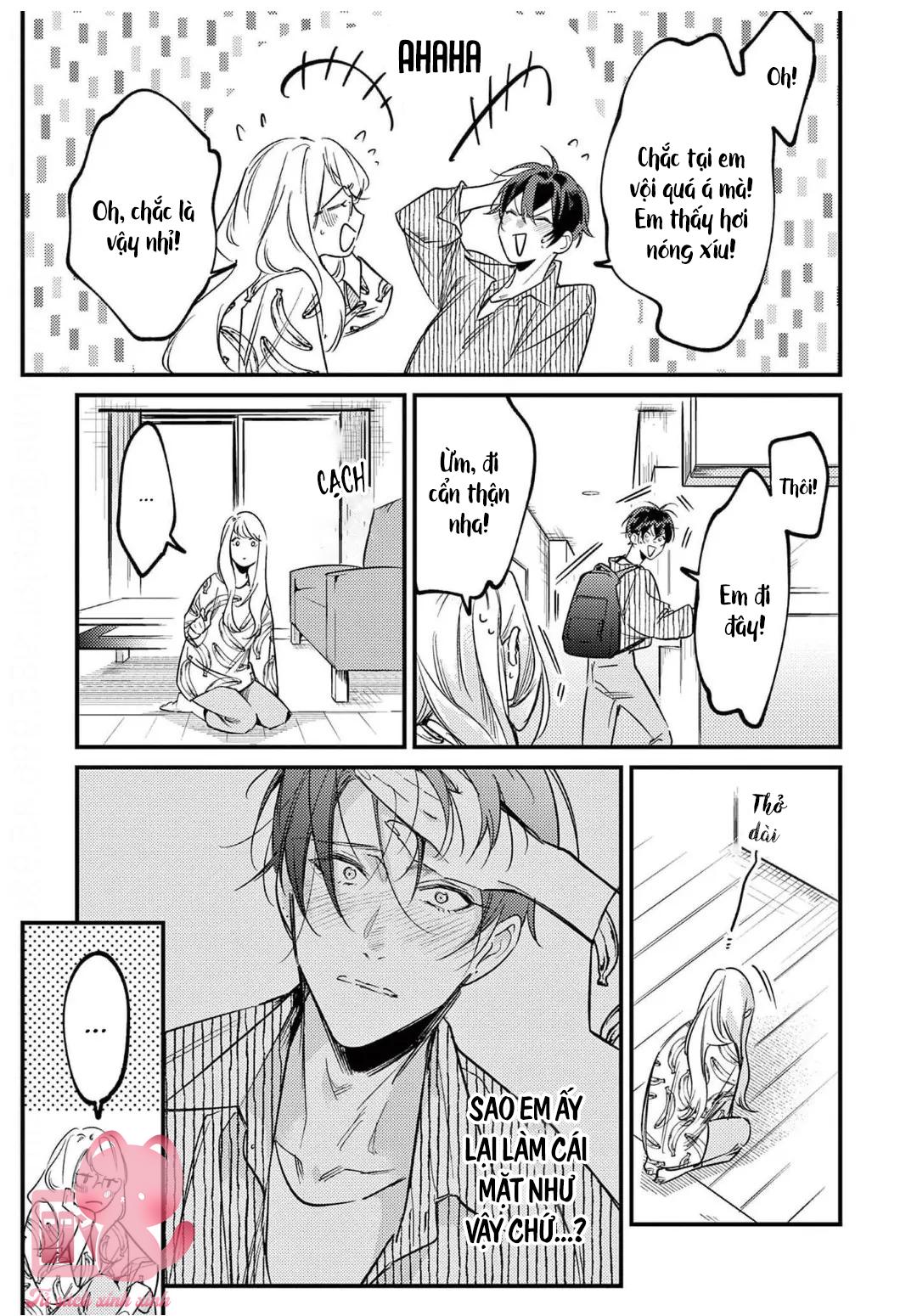 Sống Với Asahi-kun Khiến Tôi Bị Ngộp Thở Bởi Tình Yêu Chap 6 - Trang 2