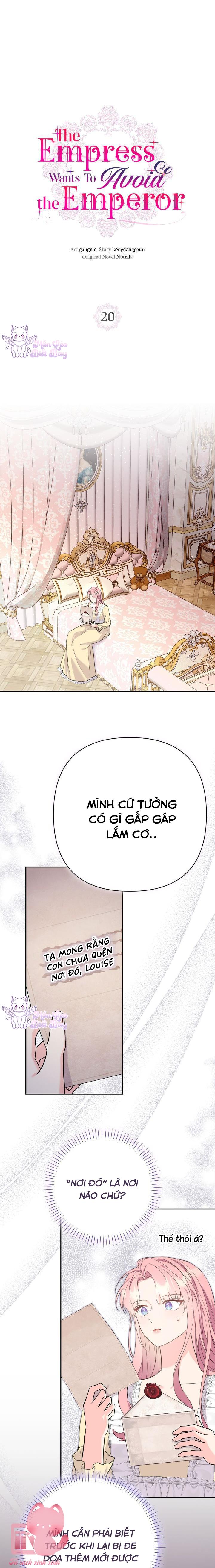Tuy Là Hoàng Hậu, Nhưng Tôi Muốn Né Hoàng Đế Chapter 20 - Trang 4