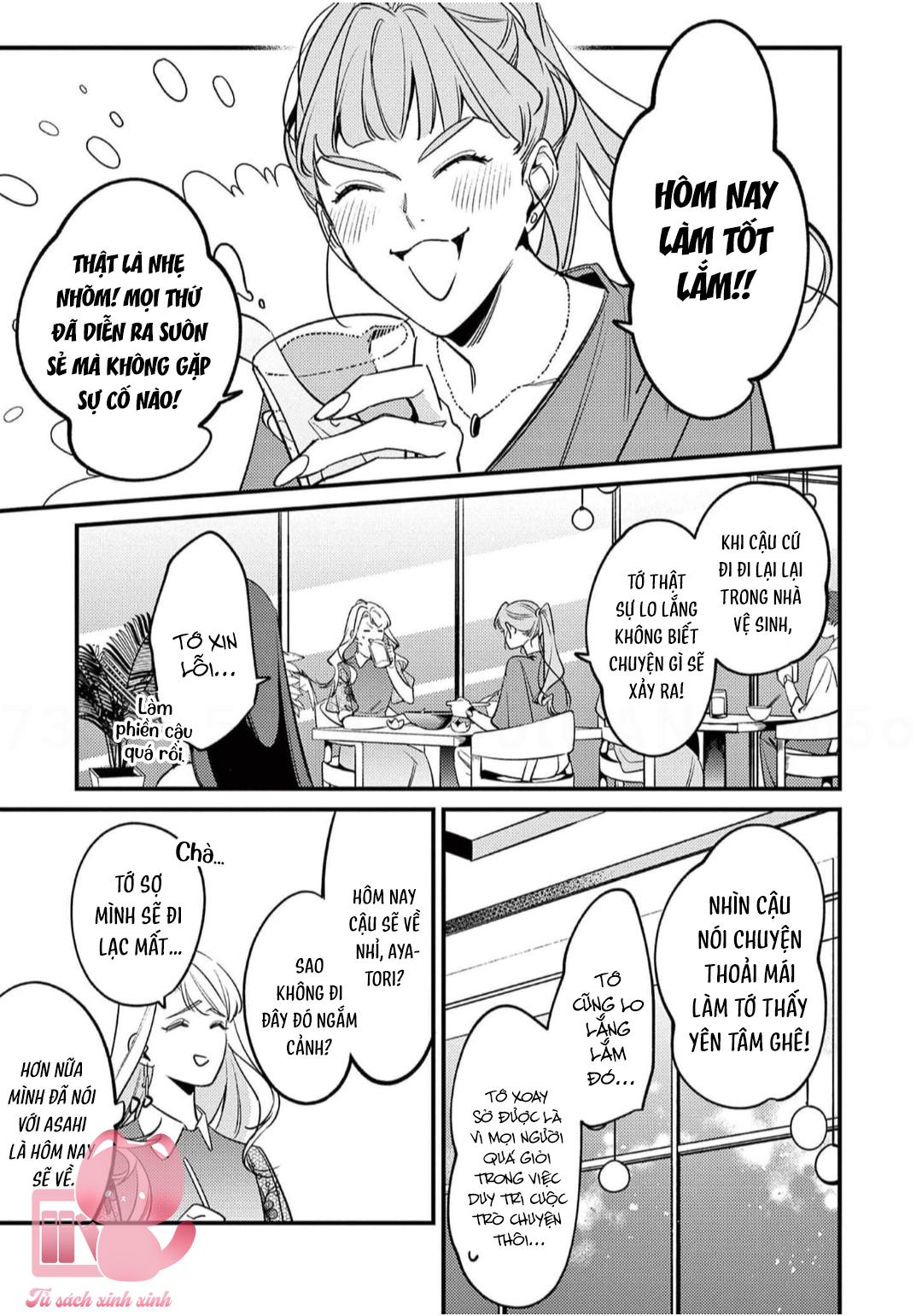 Sống Với Asahi-kun Khiến Tôi Bị Ngộp Thở Bởi Tình Yêu Chap 10 - Trang 2