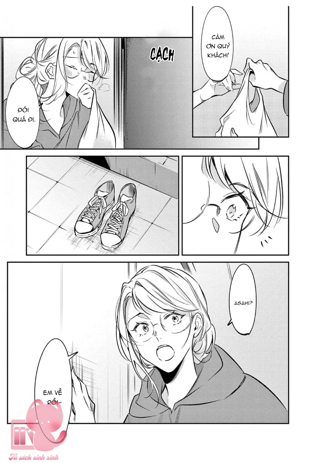 Sống Với Asahi-kun Khiến Tôi Bị Ngộp Thở Bởi Tình Yêu Chap 4 - Trang 2