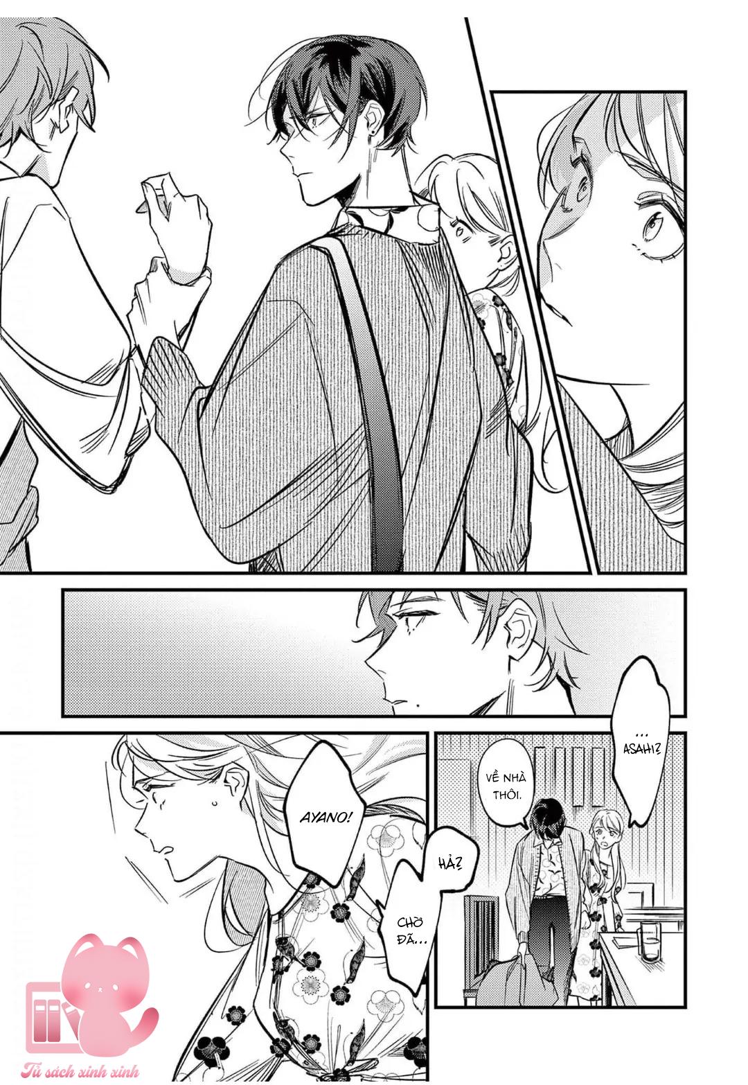 Sống Với Asahi-kun Khiến Tôi Bị Ngộp Thở Bởi Tình Yêu Chap 5 - Trang 2