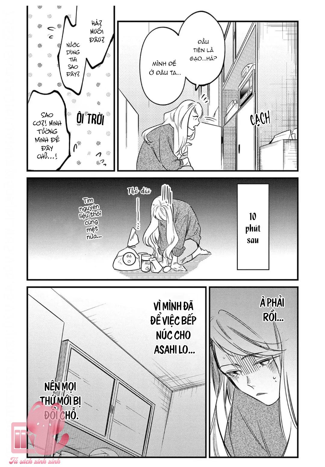 Sống Với Asahi-kun Khiến Tôi Bị Ngộp Thở Bởi Tình Yêu Chap 6 - Trang 2