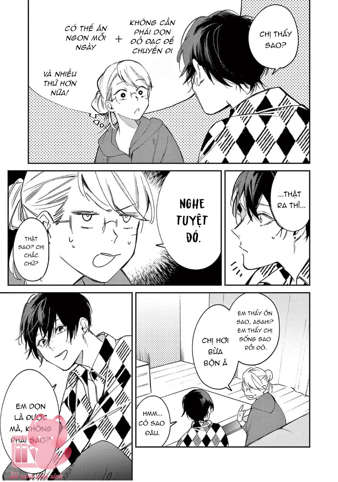 Sống Với Asahi-kun Khiến Tôi Bị Ngộp Thở Bởi Tình Yêu Chap 2 - Trang 2