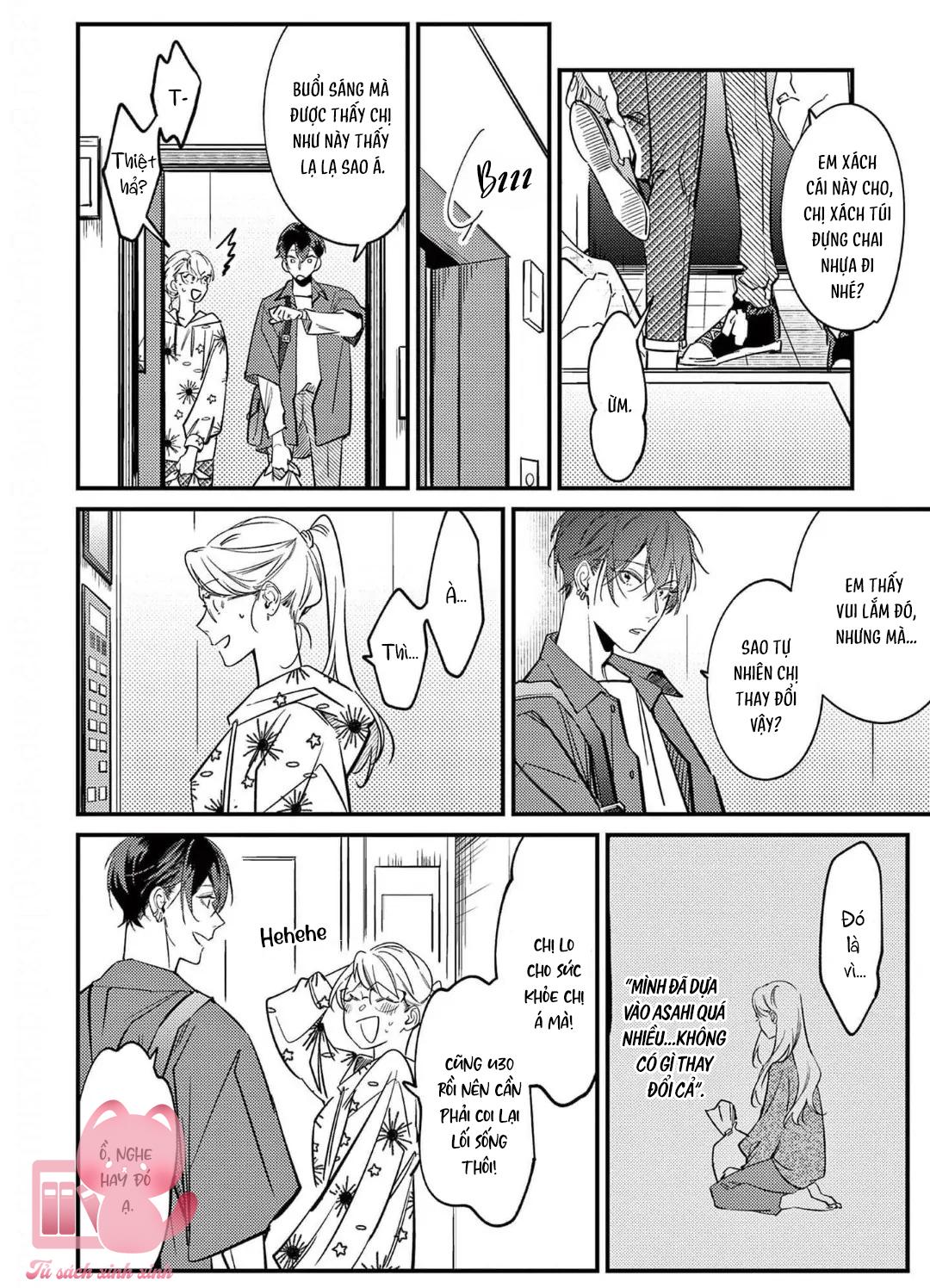 Sống Với Asahi-kun Khiến Tôi Bị Ngộp Thở Bởi Tình Yêu Chap 7 - Trang 2