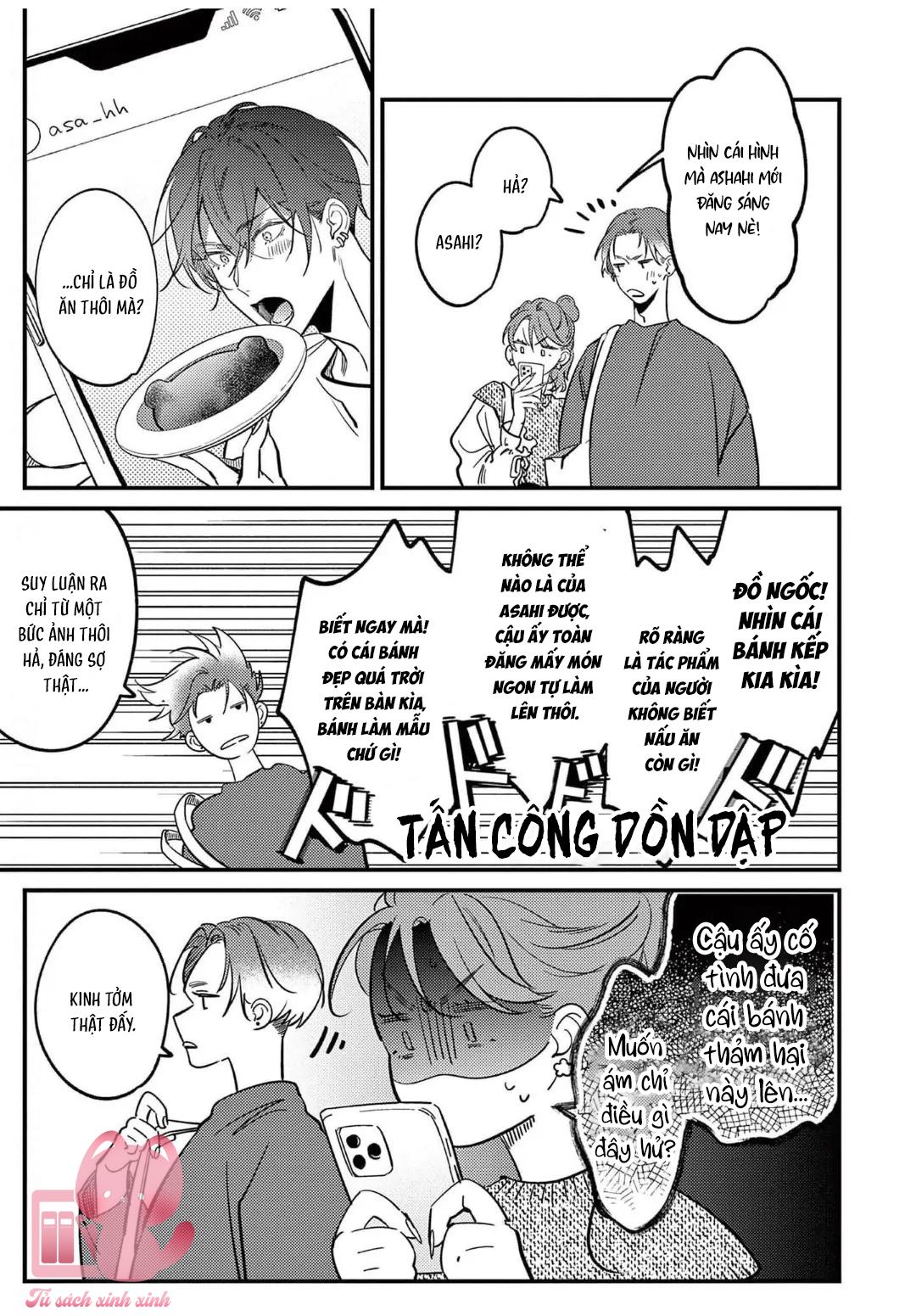 Sống Với Asahi-kun Khiến Tôi Bị Ngộp Thở Bởi Tình Yêu Chap 7 - Trang 2