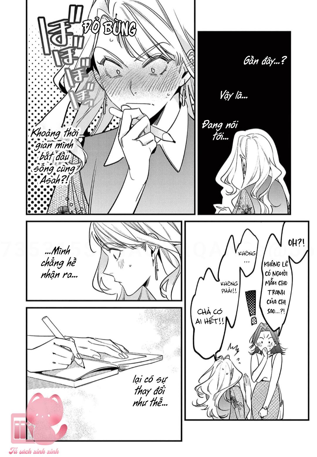 Sống Với Asahi-kun Khiến Tôi Bị Ngộp Thở Bởi Tình Yêu Chap 10 - Trang 2