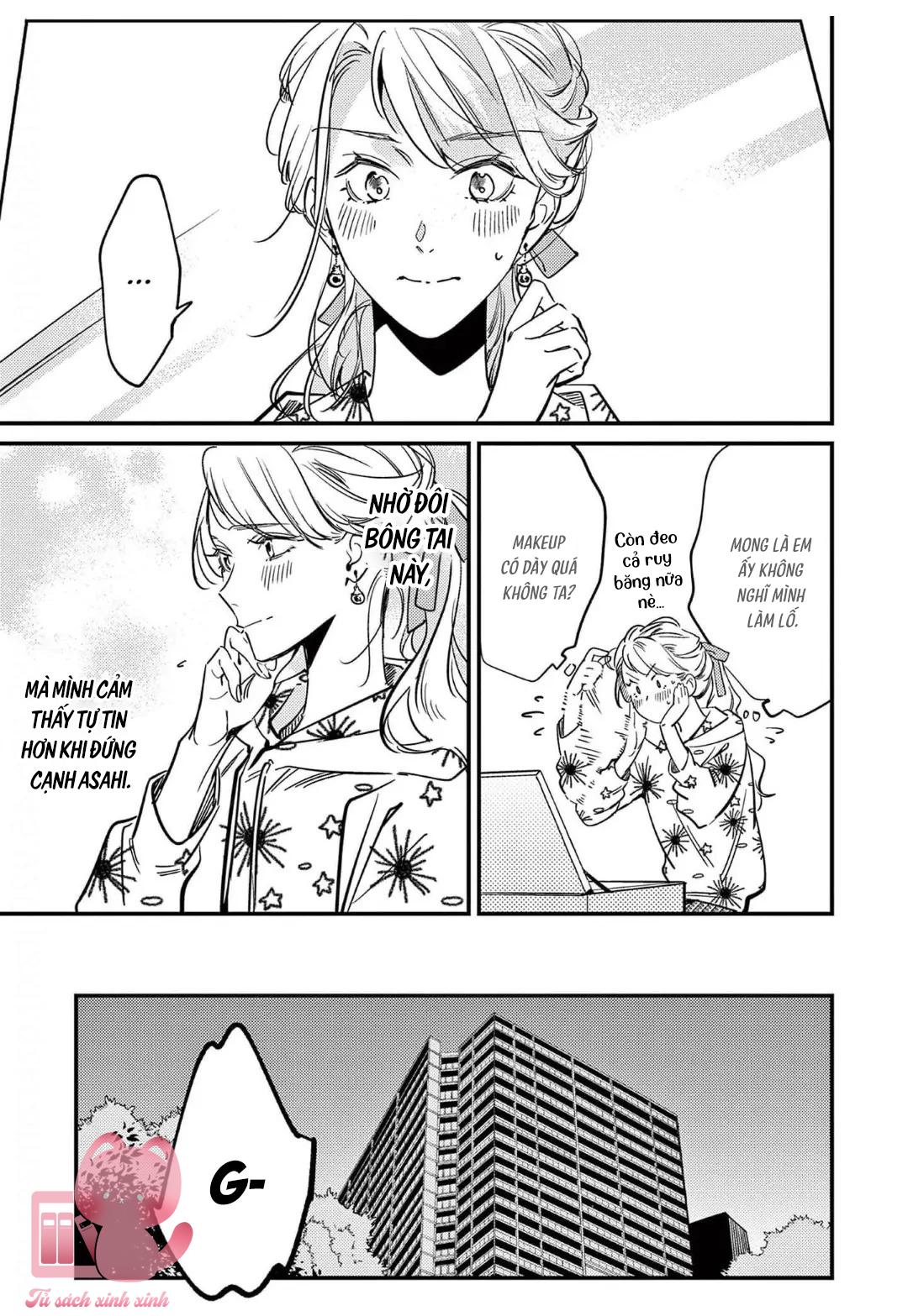 Sống Với Asahi-kun Khiến Tôi Bị Ngộp Thở Bởi Tình Yêu Chap 7 - Trang 2