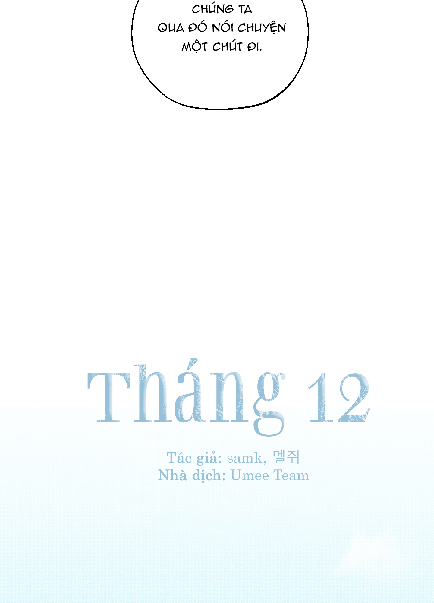 THÁNG 12 Chapter 15 - Next Chapter 16