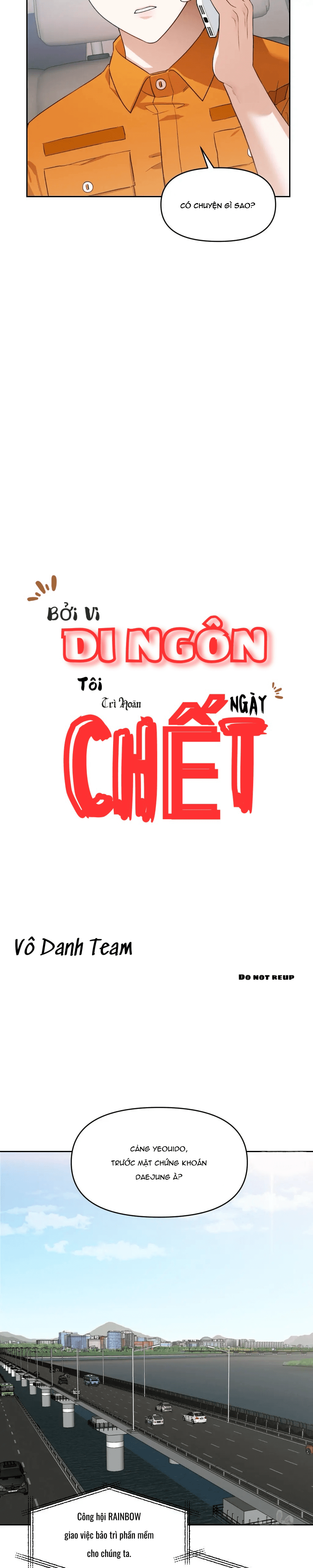 Bởi Vì Di Ngôn Tôi Trì Hoãn Ngày Chết Chapter 2 - Trang 2