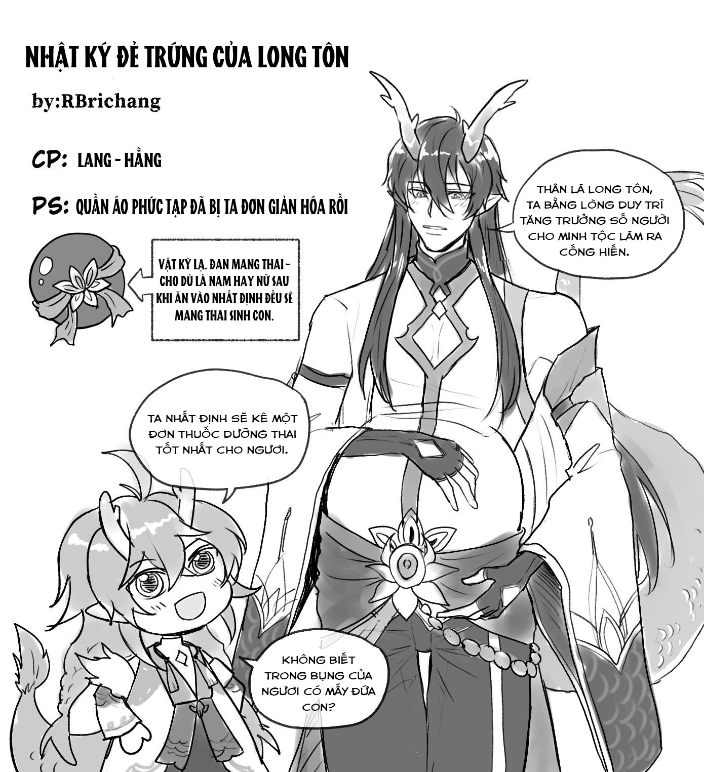 List Truyện Ngắn Song Tính Chapter 9 - Nhật ký đẻ trứng của long tôn - Trang 2