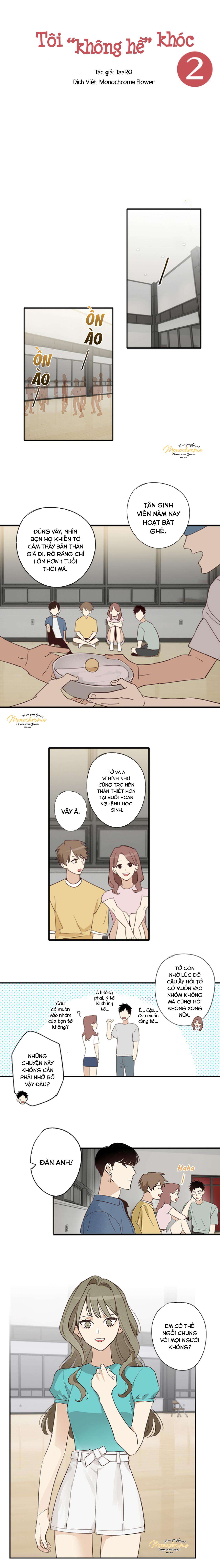 Tôi "không hề" khóc Chapter 3 (phần 2) - Trang 2