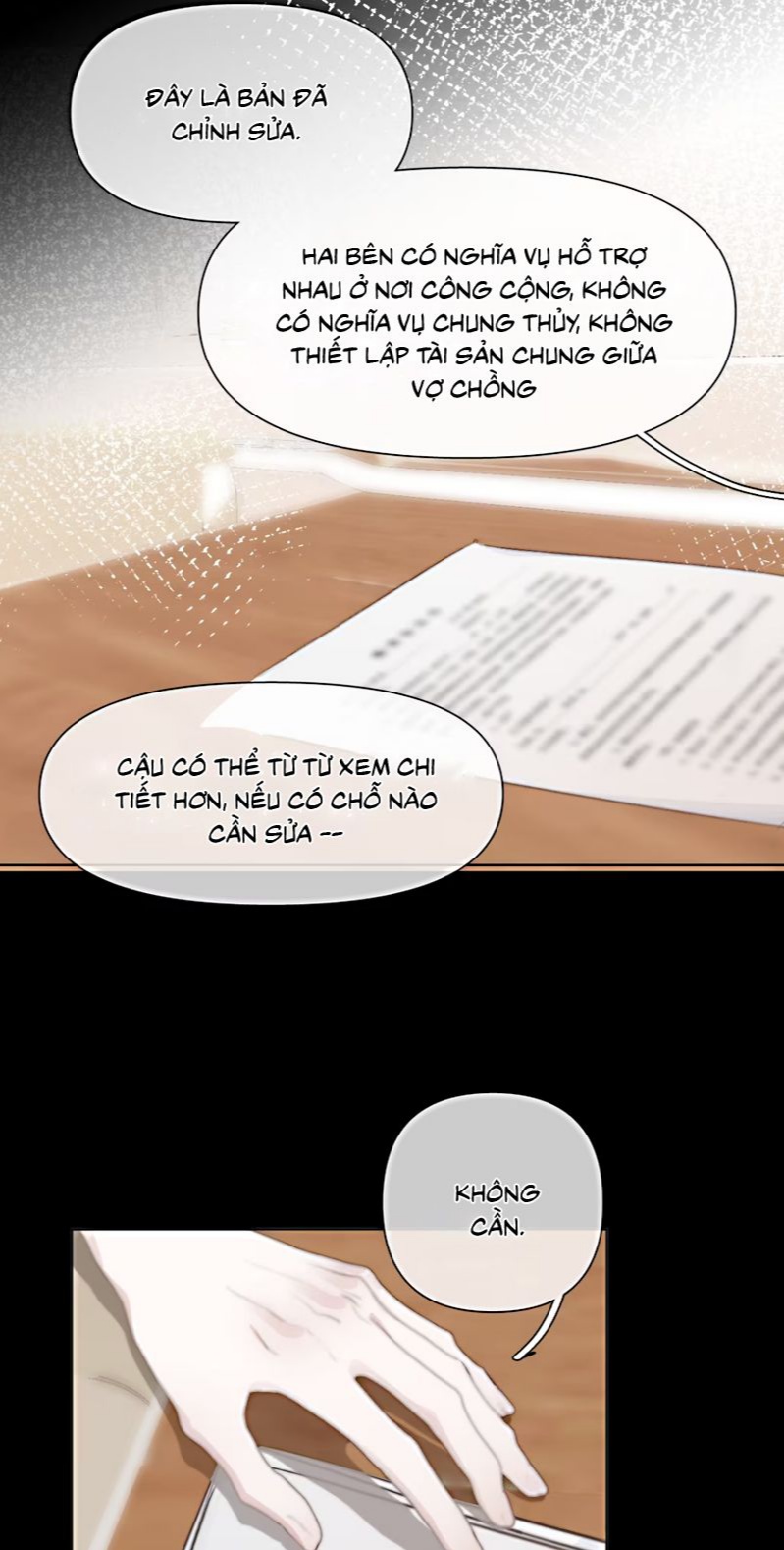 Thỏa Thuận Trước Khi Ngủ Chap 15 - Trang 3