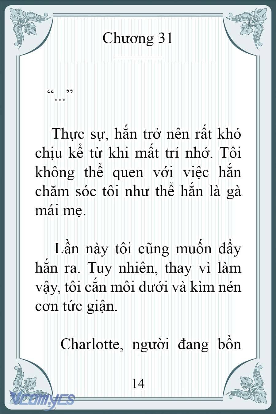 [novel] người chồng ghét tôi đã mất trí nhớ Chương 31 - Next Chương 32