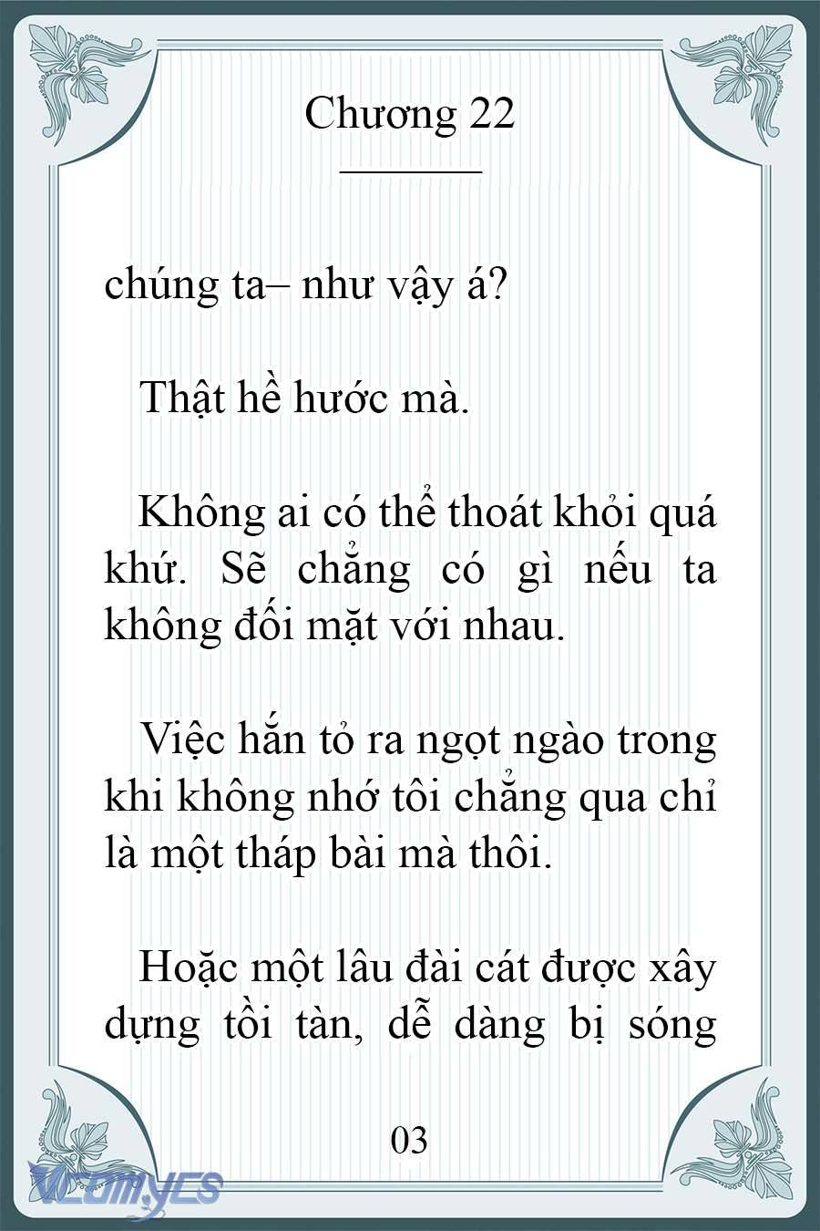 [novel] người chồng ghét tôi đã mất trí nhớ Chương 22 - Next Chương 23