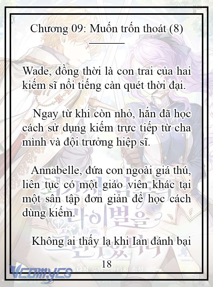 [novel] tôi không còn là đối thủ của nam chính Chương 9 - Next Chương 10