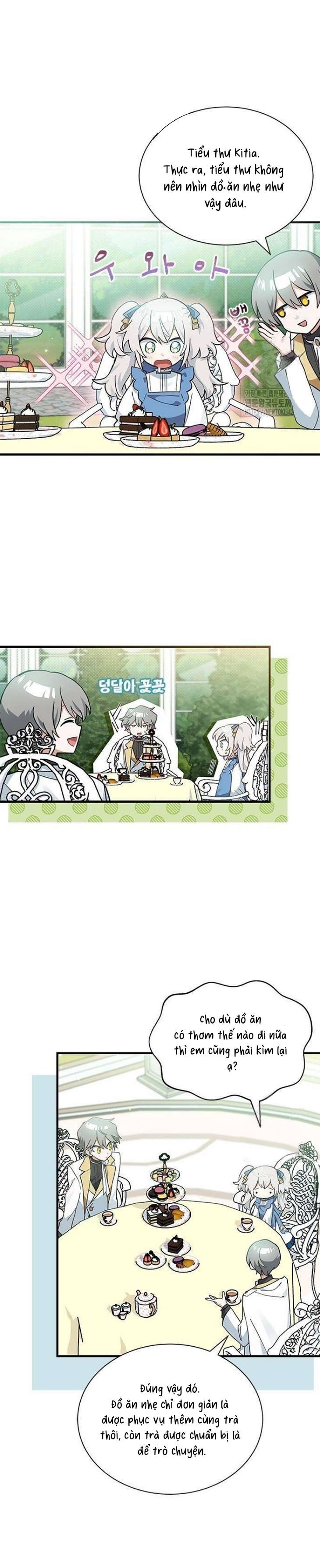 Mèo con được gia tộc sói nhận nuôi? Chapter 15 - Trang 3