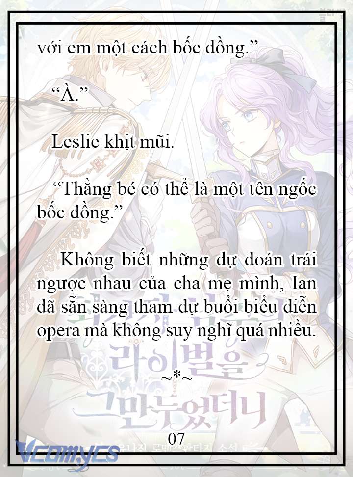 [Novel] Tôi Không Còn Là Đối Thủ Của Nam Chính Chap 20 - Trang 2