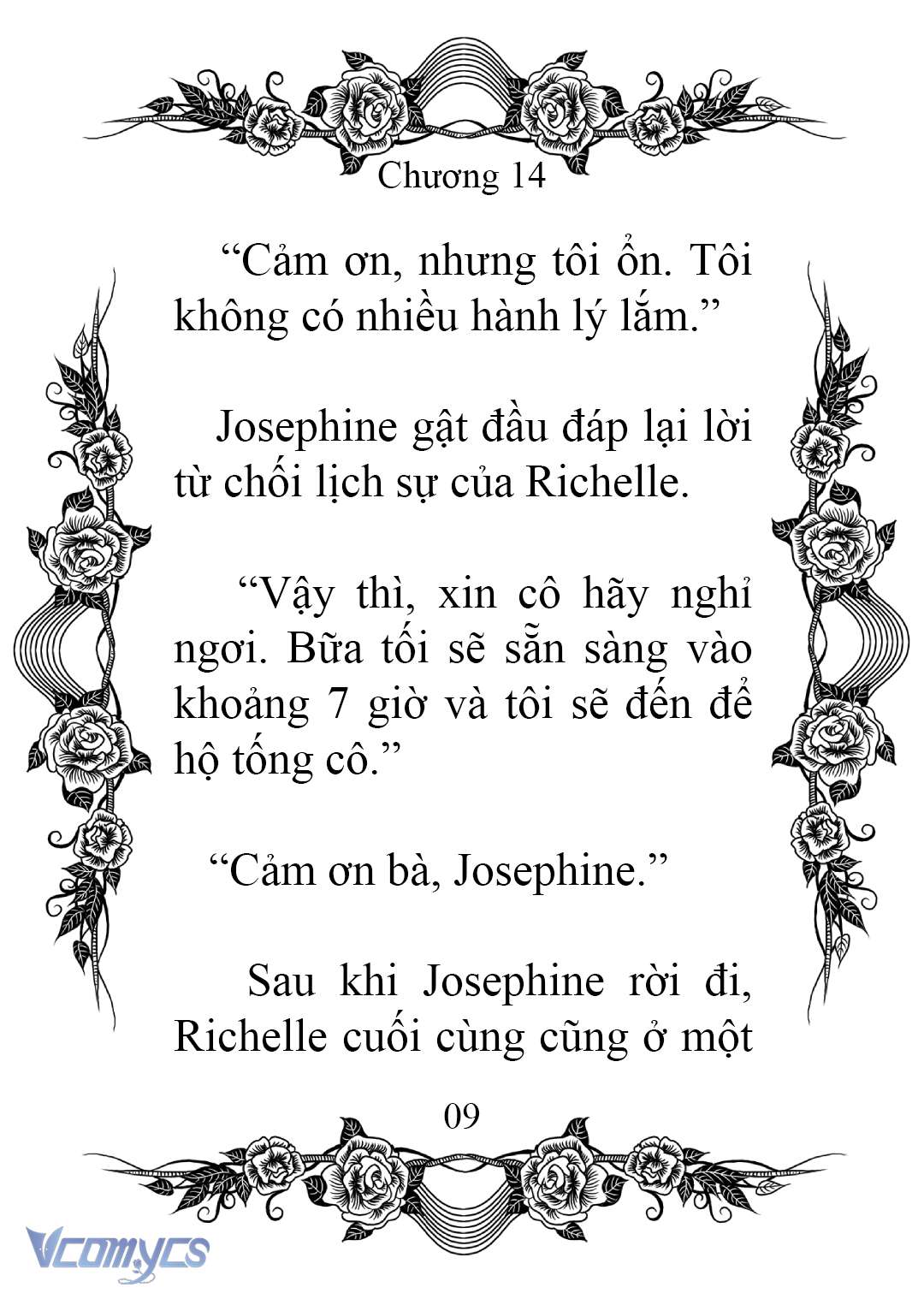[Novel] Chào Mừng Đến Với Dinh Thự Hoa Hồng Chap 14 - Trang 2